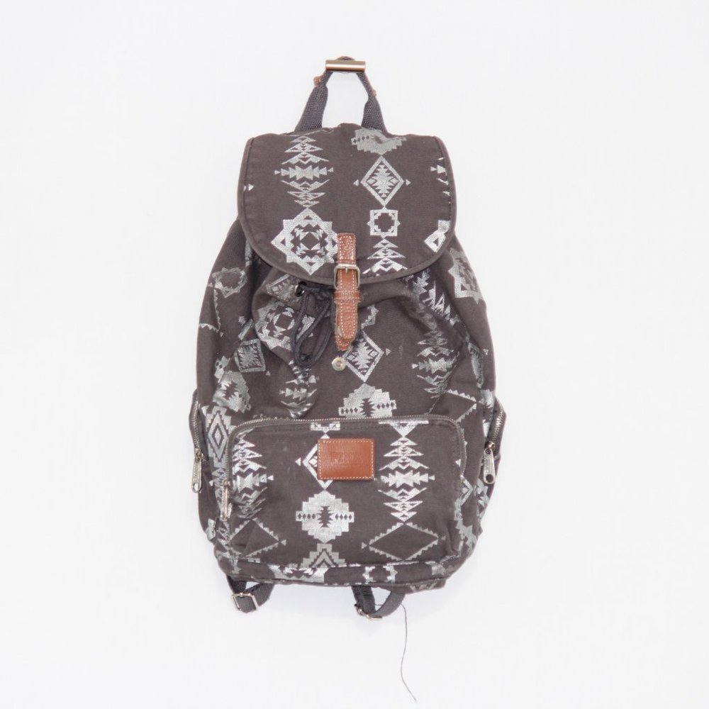 Victoria's Secret PINK Grey Drawstring Backpack